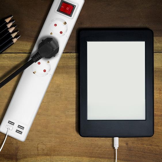 LogiLink Prise multiple Wi-Fi Smart 3x + 4x USB blanc