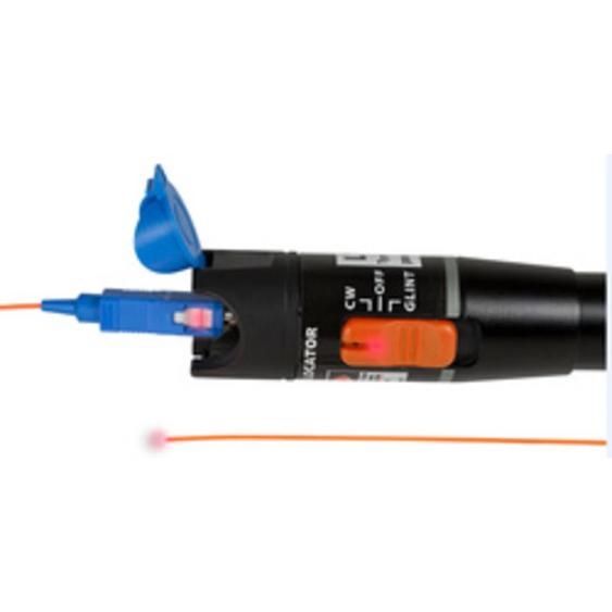 LogiLink Testeur de continuité FO (Fiber Checker), noir