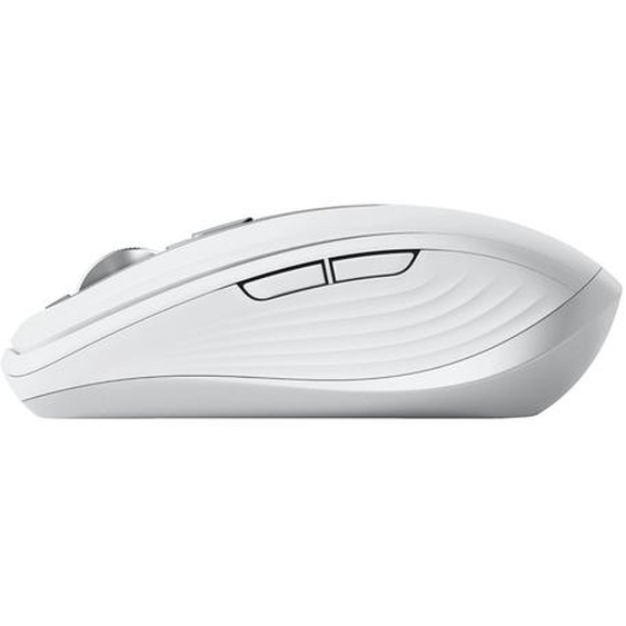 Logitech 910-006930, Droitier, Laser, RF sans fil + Bluetooth, 8000 DPI, Gris, Blanc
