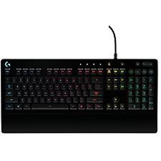Logitech G G213, Standard, Avec fil, USB, AZERTY, LED RGB, Noir 920-008088