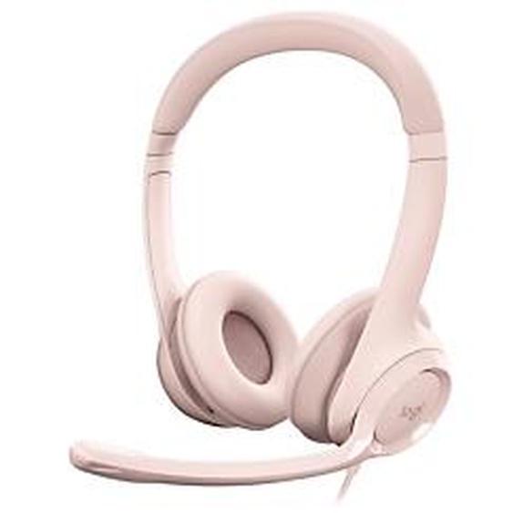 Logitech H390, Avec fil, 20 - 20000 Hz, Bureau/Centre dappels, 197 g, Casque, Rose 981-001281