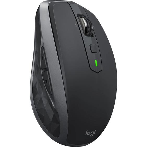 Logitech MX Anywhere 2s, Droitier, Laser, RF sans fil + Bluetooth, 4000 DPI, Graphite 910-007230