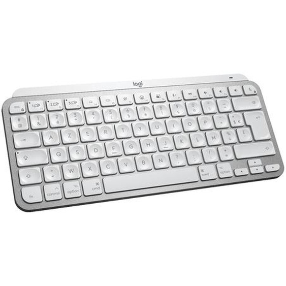 Logitech MX Keys Mini for Mac, Mini, Sans fil, Bluetooth, AZERTY, LED, Gris 920-010520