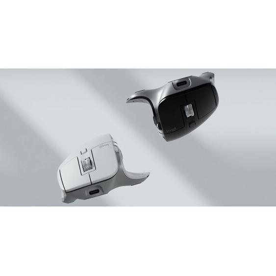 Logitech MX Master 3S, Droitier, Laser, RF sans fil + Bluetooth, 8000 DPI, Argent, Blanc 910-006560
