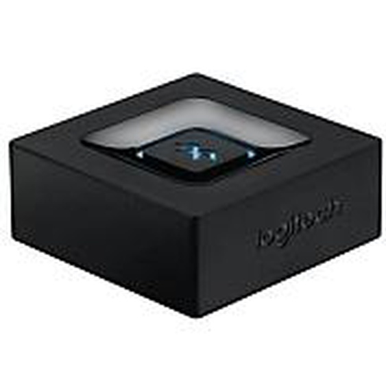 Logitech Récepteur audio Bluetooth Diffusion sans fil, 3,5 mm, A2DP, 15 m, Noir, Secteur, Type C 980-000912