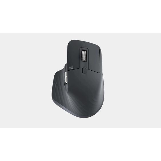 Logitech Sous sans fil droitier MX Master 3S - 7 boutons - Bluetooth + Récepteur USB-A Logi Bolt - Graphite
