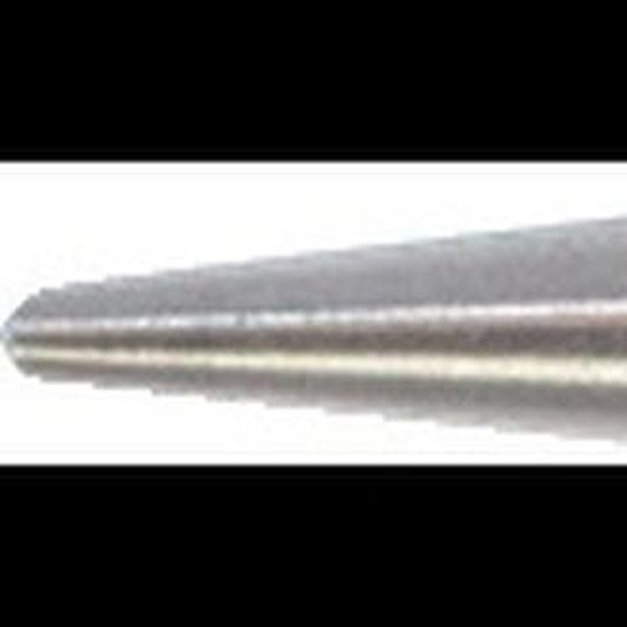 Longueur totale de la mèche : 120 mm ; longueur de la pointe : 5 mm ; section de la tige : 12 mm