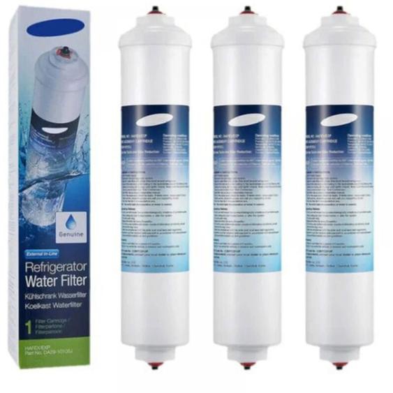 Longziming - Lot de 3 Filtres à Eau dOrigine DA29-10105J-Pièces détachées pour réfrigérateur-Compatible Réfrigérateur/Congélateur aeg, Bosch,