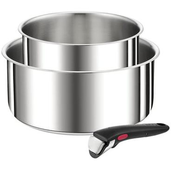 Lot 2 casseroles -  Ø16/20 cm - 3 pièces