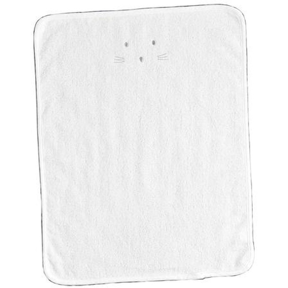 Lot 2 Linges Éponges À Langer En Coton Blanc
