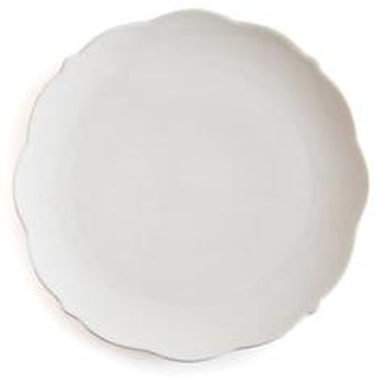 Lot 4 assiettes plates en porcelaine, Hirène