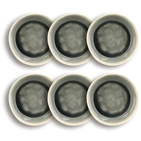 Lot 6 assiettes coupes cap 16cm en gres