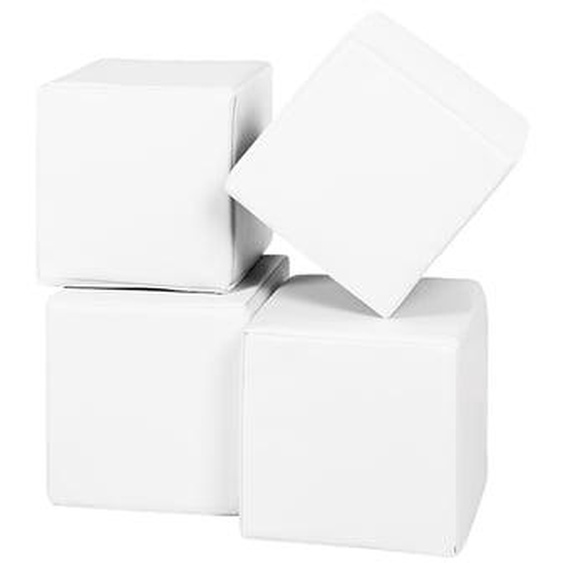Lot cubes XXL mousse 4 pcs blanc