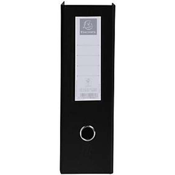 Lot de 10 - EXACOMPTA Porte-revues PP - Dos 100mm - livrés à plat - 23x31cm - Noir