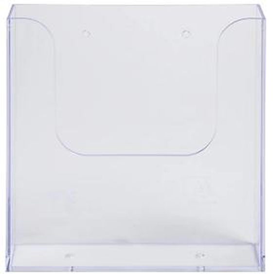 Lot de 12 - EXACOMPTA Distributeur de prospectus vertical A5 - Cristal