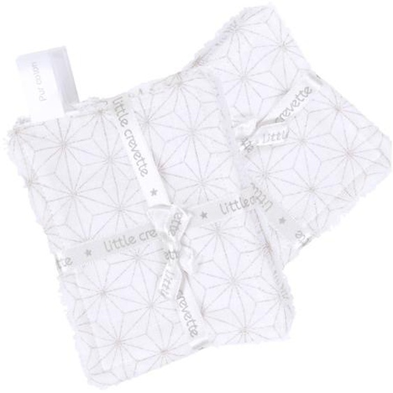 Lot De 12 Lingettes Lavables Coton Bio Géométrique