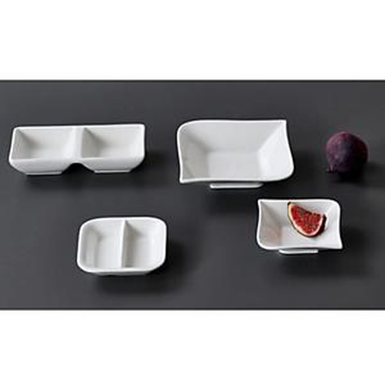 Lot de 12 - RITZENHOFF & BREKER Bol à sauce GUSTO CABARET, 90 mm, blanc