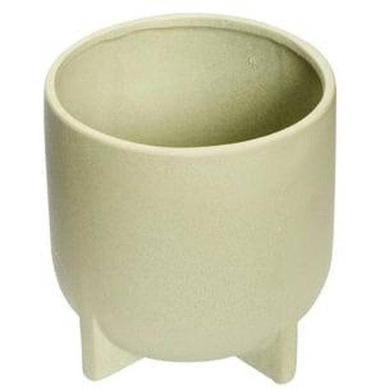 Lot de 2 cache-pots en céramique vert Split
