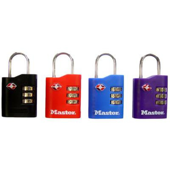 Lot de 2 cadenas TSA Ø 0,3 cm à combinaison