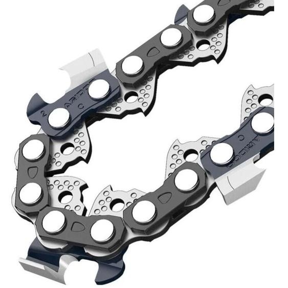 Lot de 2 chaînes 52 maillons pour tronçonneuse guide 35 cm (14 pouces)