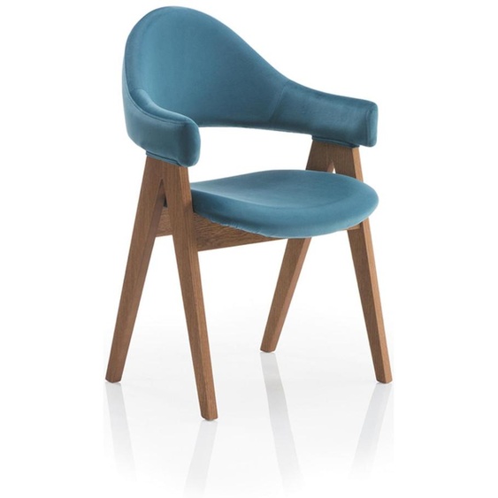 Lot de 2 chaises de luxe design rembourrées en bois massif Siège Bureau Bureau Salle à manger