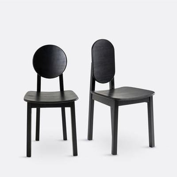Lot de 2 chaises frêne, Tribal