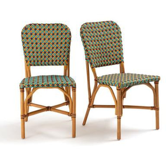 Lot de 2 chaises tressées, Musette