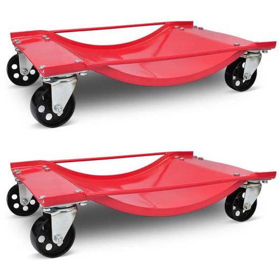 Lot de 2 chariot de visite 500kg