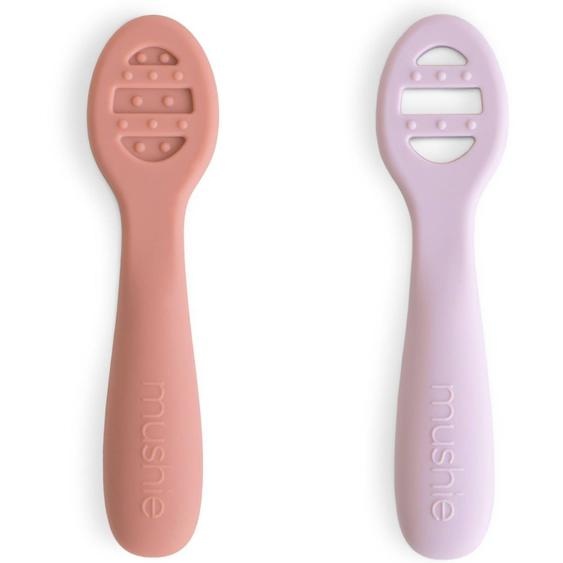 Lot De 2 Cuillères Dapprentissage Rose, Violet