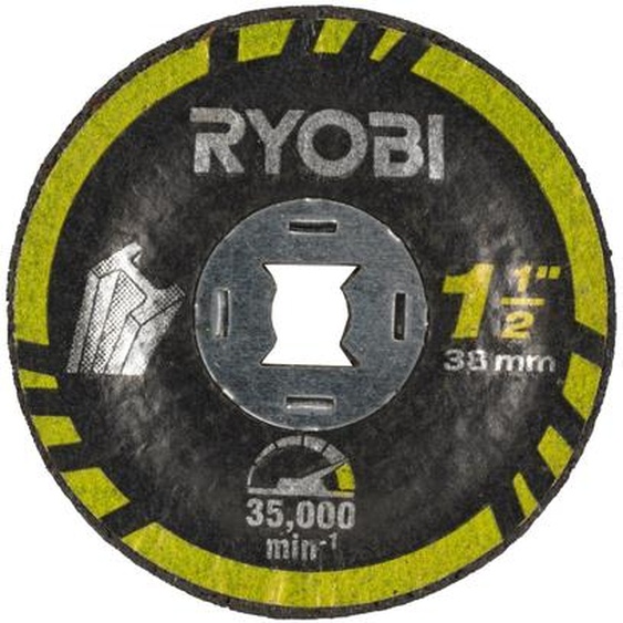 Lot de 2 disques à rectifier pour le métal de 38 mm