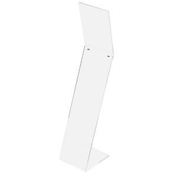 Lot de 2 - EXACOMPTA Présentoir sur pied tout PMMA vertical A4 - Cristal