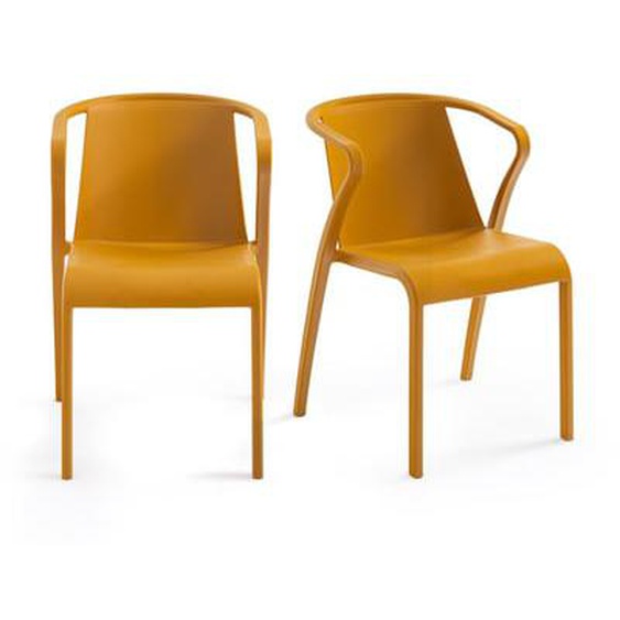 Lot de 2 fauteuils en polypropylène, Predsida