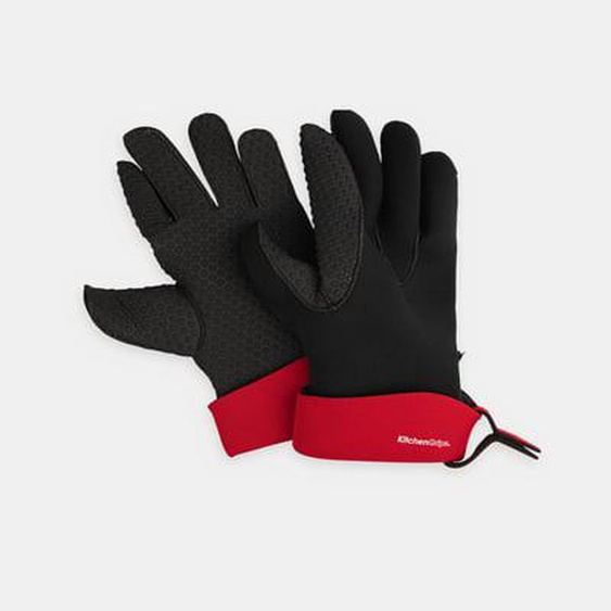Lot de 2 gants à four 5 doigts en FLXaPrene - 28 cm