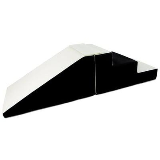 Lot de 2 grands blocs en mousse noir - blanc