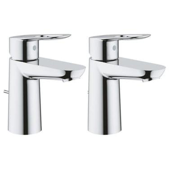 Lot de 2 Mitigeurs lavabo BauLoop Taille S