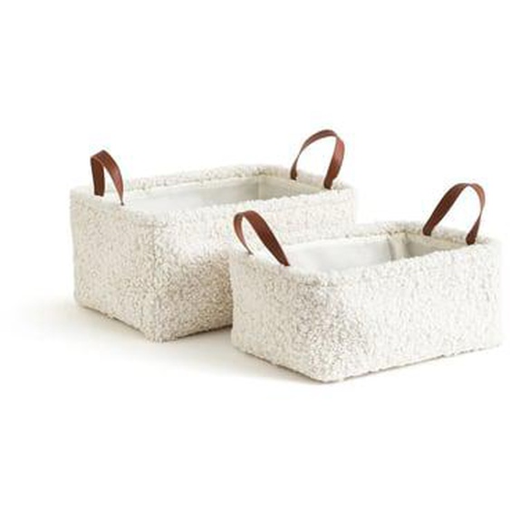 Lot de 2 paniers bouclette, Boklio