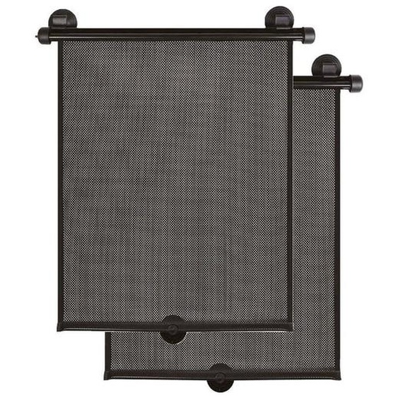 Lot De 2 Pare-soleil Déroulant Ezi Sun Roller Noir