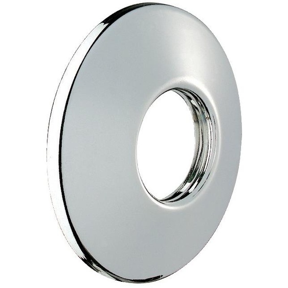 Lot de 2 rosaces filetées chromées F3/4 D70 DELABIE 824720.2P