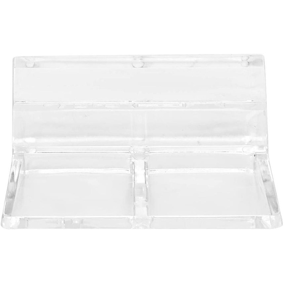 Lot de 20 clips en verre pour aquariums, compatibles avec les aquariums sans cadre