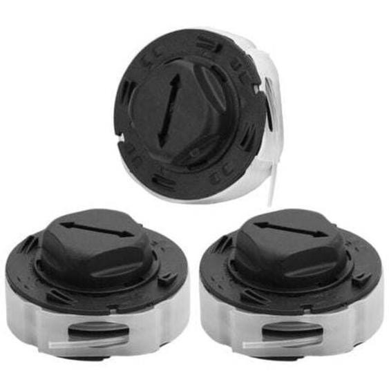 Lot de 3 bobines de rechange C3-2 pour Stihl fsa 57 avec tête de désherbeur AutoCut C3-2 – remplace 4009 710 4305 4009 710 4306