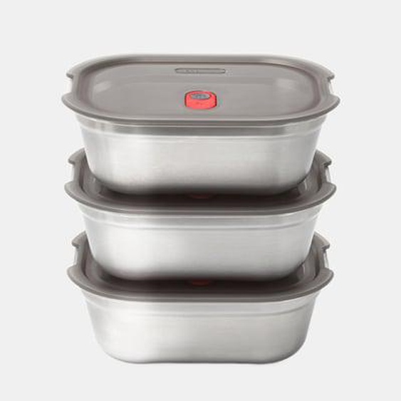 Lot de 3 boites repas