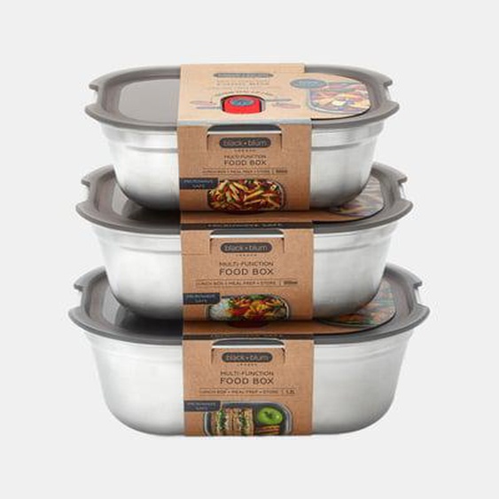 Lot de 3 boites repas