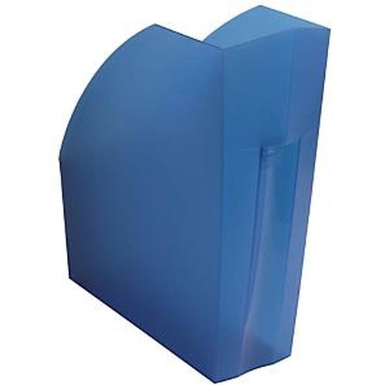 Lot de 3 - EXACOMPTA Porte-revues The Magazine Chromaline - Bleu royal