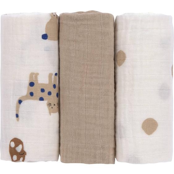 Lot De 3 Langes Multicolore