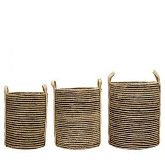 Lot de 3 paniers de rangement Dungi