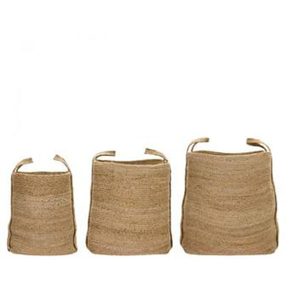 Lot de 3 paniers de rangement Stella