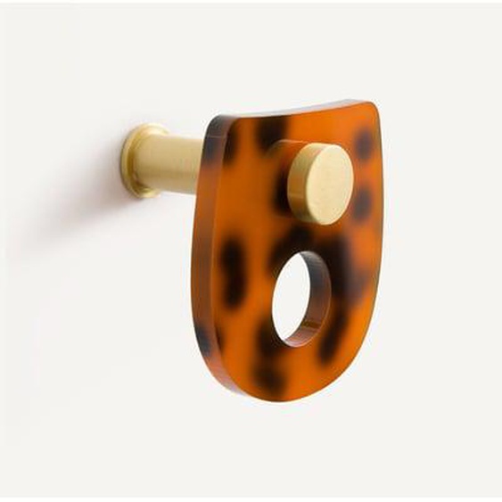 Lot de 3 patères en acétate teinté, Paula