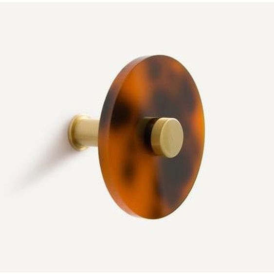 Lot de 3 patères en acétate teinté, Paula