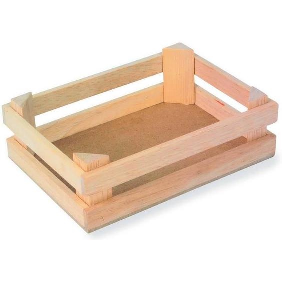 Lot De 3 Petites Caisses En Bois Beige