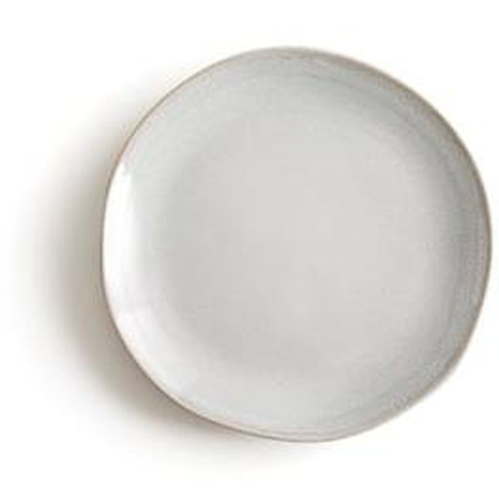 Lot de 4 assiettes à dessert grès, Soul